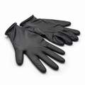 Black Powder-Free Vinyl Exam Gloves Large - 10x100 - 4.8 g